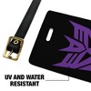 Transformers Decepticon Symbol Luggage ID Tags Set of 2 - 4 of 4