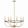 Capital Lighting Rylann 6 - Light Chandelier in  Aged Brass - 2 of 4