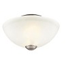 Livex Lighting Somerset 2 - Light Flush Mount in  Brushed Nickel - 3 of 4