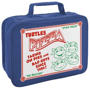 Teenage Mutant Ninja Turtles Turtles Pizza Box Insulated Soft Sided Lunch Box - 1 of 4