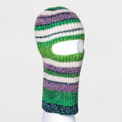 Women's Stripe Balaclava - Wild Fable™ Green