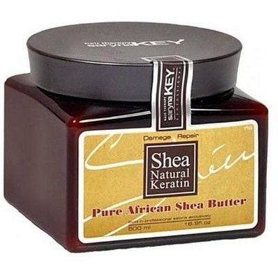 Saryna Key Shea Natural Keratin Damage Repair Pure African Shea Butter – (16.9 oz) The Original Treatment