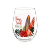 17 OZ Stemless Glass w/Box, Sleep Surf Repeat - 3 of 4