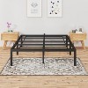 Heavy Duty Full Size Metal Bed Frame Steel Platform with Reinforced Slat Support, No Box Spring Needed, Ultra Quiet with Underbed Storage Space - 3 of 4
