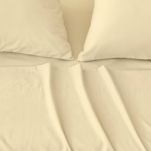 Cgk Linens 3 Piece Cotton Sheet Set In Beige, Size Twin : Target