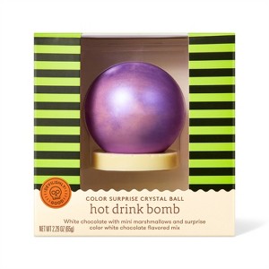 Halloween White Crystal Ball Hot Chocolate Bomb - 2.5oz - Favorite Day™   - 1 of 3