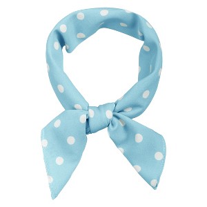 INSPIRE CHIC Women's 1950s Vintage Retro Polka Dots Head Neck Scarves 1 Pc - 1 of 4