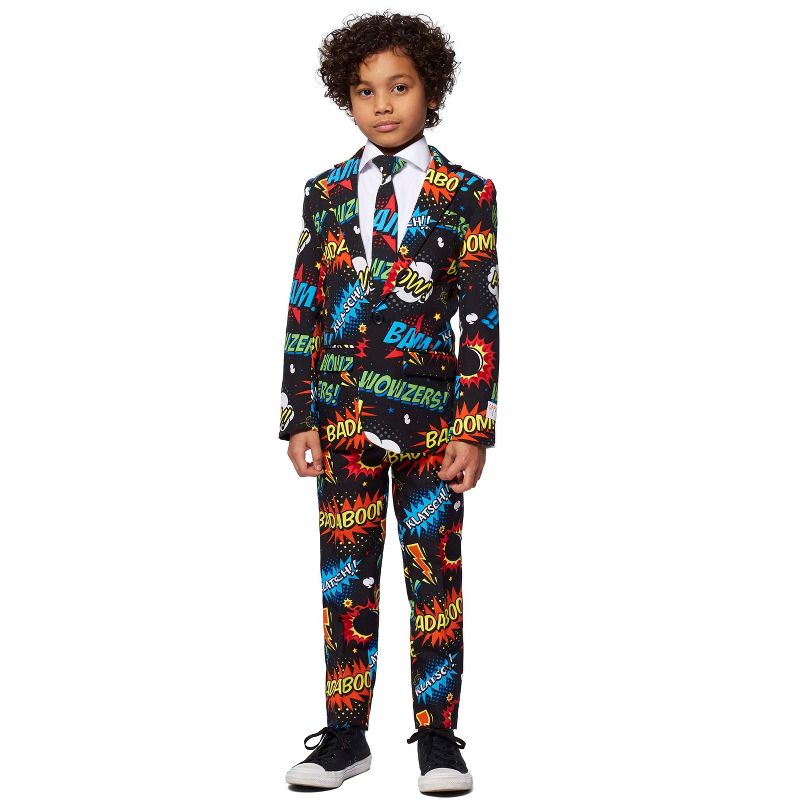 OppoSuits Printed Theme Party Boys Suits, 1 of 6
