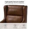 Roger Genuine Leather Armchair Set of 2| HULALA HOME - 3 of 4