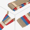 INSPIRE CHIC Men's Knitted Striped Skinny Neckties - 3 of 4