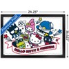 Trends International Hello Kitty and Friends: 21 Sports - Group Framed Wall Poster Prints - 3 of 4