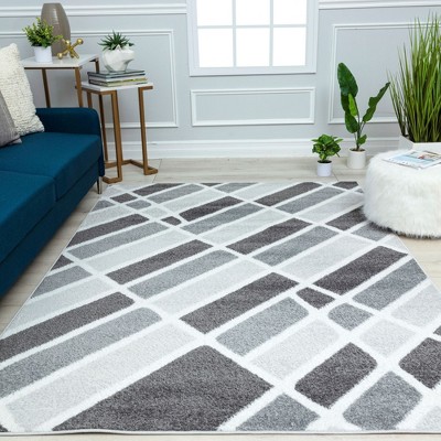 Mason Brooks Azalea AZ90A Contemporary Geometric Area Rug