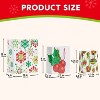 Joyfy 20 Pcs Christmas Gift Bags, Assorted Sizes Presents Wrapping Bags with Handles for Xmas Goody Gift-Giving Party Favor Decoration - 4 of 4