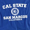 Men's California State University San Marcos Official Circle Logo T-Shirt Circle Logo - 2 of 4