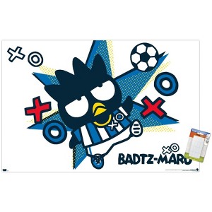 Trends International Hello Kitty and Friends: 21 Sports - Badtz-Maru Soccer Unframed Wall Poster Prints - 1 of 4