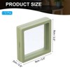 Unique Bargains Transparent PE 3D Floating Display Stand Holder Jewelry Storage Box 12 Pcs - 2 of 3