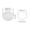 Unique Bargains Regular Mouth Plastic Mason Jar Lids with Silicone Sealing Ring 6 Pcs - 2 of 4