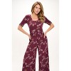 WEST K Women's Jana Short Sleeve Knit Jumpsuit - 2 of 4