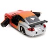 Porsche 911 GT3 RS Matt Orange and Silver Metallic "Pink Slips" Series 1/32 Diecast Model Car by Jada - 4 of 4