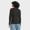 Women's Long Sleeve Henley Neck Shirt - Universal Thread™ - image 2 of 3