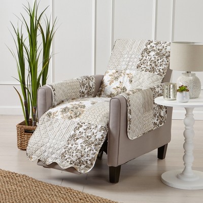 Reversible Stitched Patchwork Sofa Furniture Protector - Great Bay Home