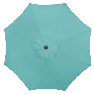BrylaneHome 9' Tilt-And-Crank Umbrella - 1 of 4