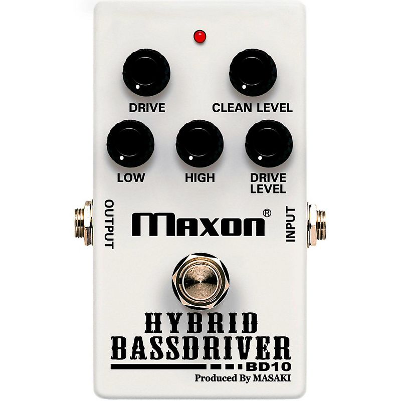 Maxon BD10 Hybrid Bass Driver Effects Pedal, 1 of 2