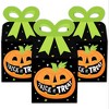 Big Dot Of Happiness Jack-o'-lantern Halloween - Kids Halloween Gift Favor  Bags - Party Goodie Boxes - Set Of 12 : Target