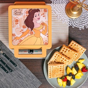 Uncanny Brands Disney Beauty and the Beast Deluxe Waffler - 1 of 4