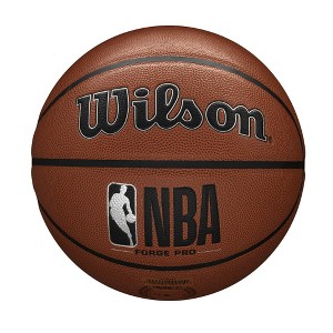 Wilson NBA Forge Pro 29.5" Basketball - Brown - 1 of 4