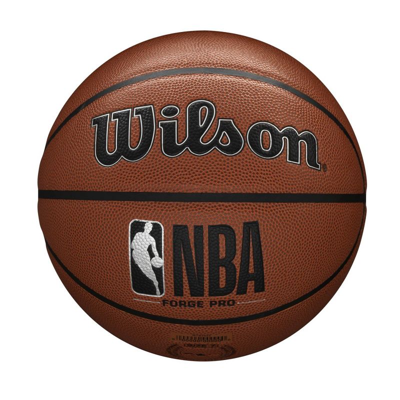 Wilson NBA Forge Pro 29.5&#34; Basketball - Brown, 1 of 12