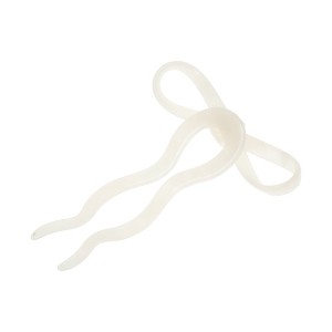 Unique Bargains Women's Bow Wave Chignon Pin 1 Pc - 1 of 4