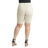 Rekucci Curvy Woman Ease into Comfort Pull-On Modern City Shorts with Tummy Control and Real Pockets - 3 of 4