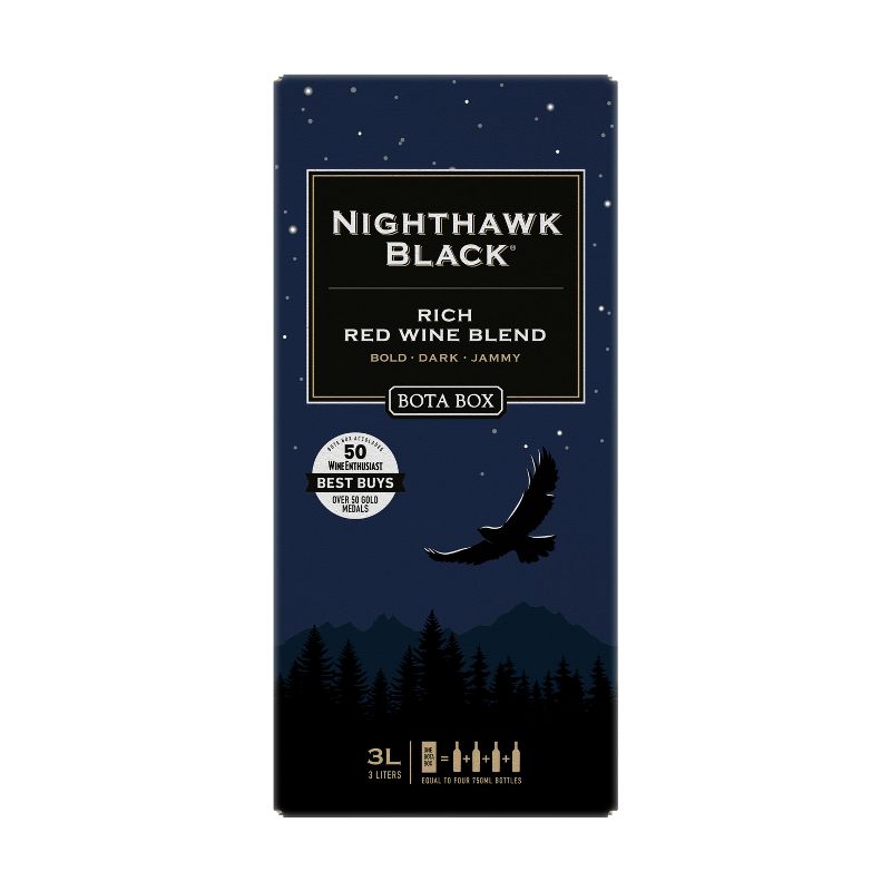 Bota Box Nighthawk Black Red Blend Wine - 3L Box, 1 of 9