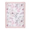 Lambs & Ivy Signature Botanical Baby Watercolor Floral 4-Piece Crib Bedding Set - 3 of 4