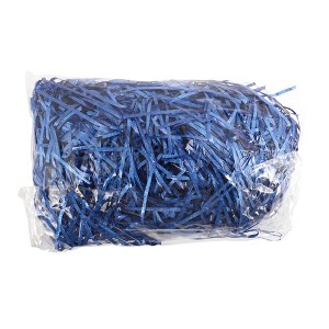 Unique Bargains 1.76 oz Raffia grass filler Shredded paper filler for Christmas Easter Basket Grass - 1 of 4