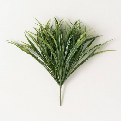 Sullivans Artificial 14.5" Spider Plant Bush, Green