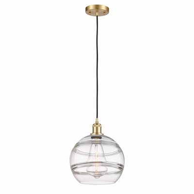 Rochester - 1 Light Cord Hung Mini Pendant In Industrial Style-11.63 Inches Tall and 10 Inches Wide