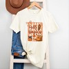 Simply Sage Market Fall Basics Boots Striped Short Sleeve Tee - 3 of 4
