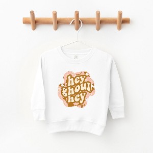 The Juniper Shop Hey Ghoul Hey Colorful Toddler Graphic Sweatshirt - 1 of 3
