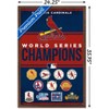 Trends International MLB St. Louis Cardinals - Champions 23 Framed Wall Poster Prints - 3 of 4