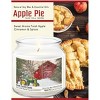 Courtside Market Winter at the Barn Apple Pie 12.8oz Soy Wax Candle Glass Jar with Brushed Silver Metal Lid - 2 of 2