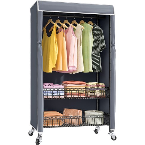 Target clothes best sale rack on wheels