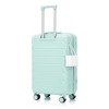 YOOCOZZ 3-Piece Luggage Sets with Spinner Wheels,Combination Lock and Matching Color - 4 of 4