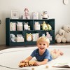 Tinyhomie Wooden Storage Cabinet with 5 Sections, Montessori Kids Bookshelf and Toy Organizer for Nursery, Playroom & Classroom - 2 of 4