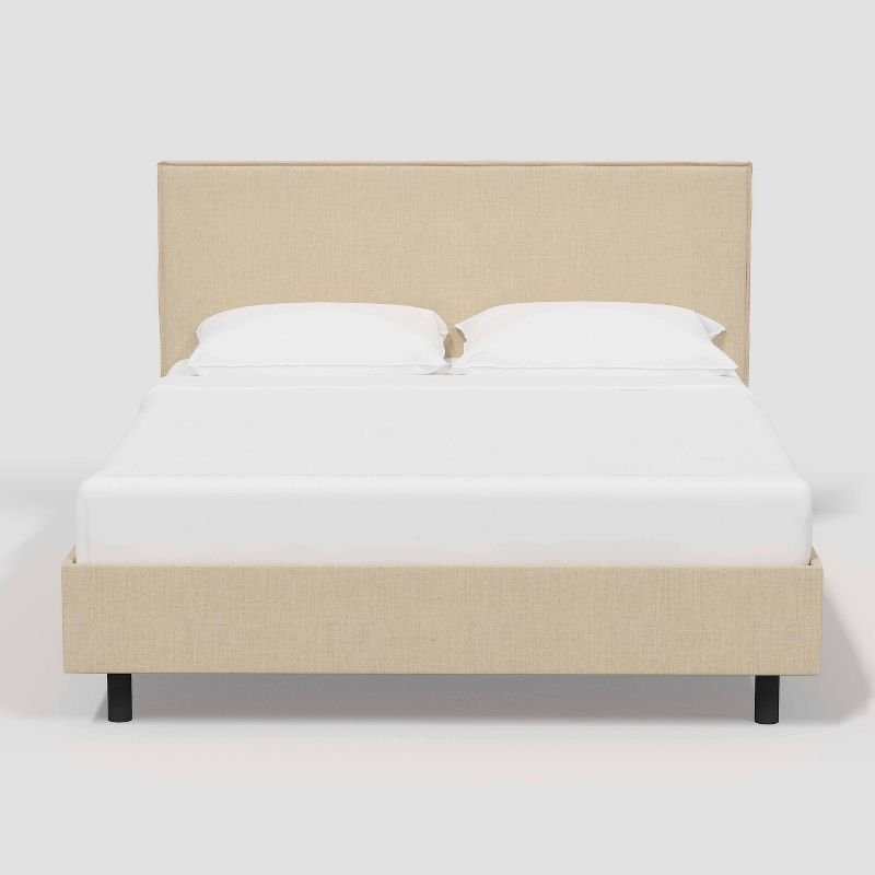 Fanie Slipcover Platform Bed in Linen - Threshold™, 3 of 6