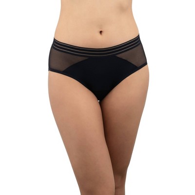 Saalt Leak Proof Period Underwear Light Absorbency - Super Soft Modal  Comfort Thong - Deep Marine - L : Target