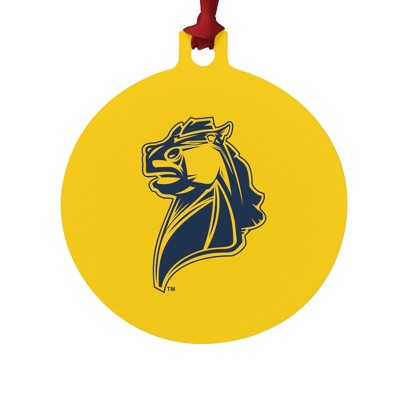 Central Oklahoma Secondary Logo Aluminum Holiday Christmas Tree Ornament