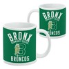 Bronx Community College Broncos Logo Ceramic Coffee Mug Novelty Gift Mugs for Coffee Tea and Hot Drinks 11oz White - 2 of 4