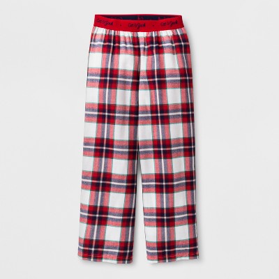 boys plaid pajama pants